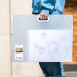 [델리] 4절, 8절 도면서류 도화지 보관 파일백 아트백