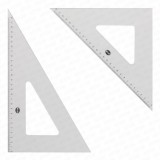 [아톰] 눈금 삼각자 30cm