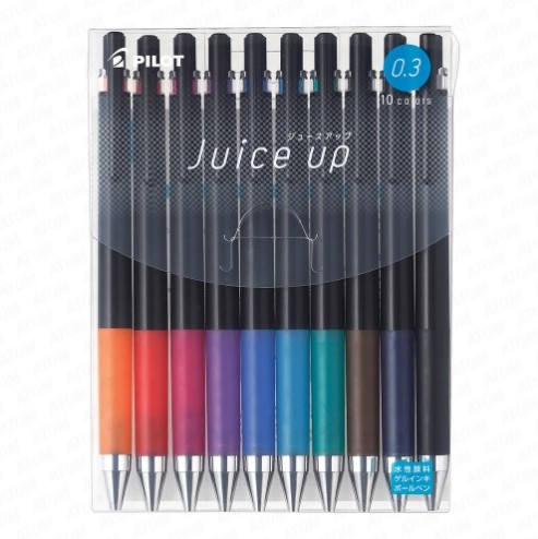 [PILOT] 파이롯트 쥬스업 0.3mm 10본 펜세트 젤잉크펜