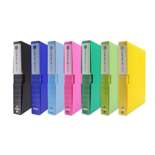 [희망] HC177 클리어화일 A4 (80매)