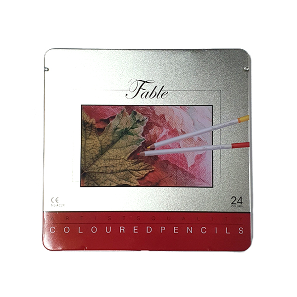 [동아] 파블 오일색연필 틴케이스 12색 24색 36색