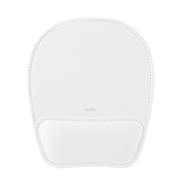 [actto] 엑토 MP-55 클래시 가죽 손목 보호 마우스패드 화이트