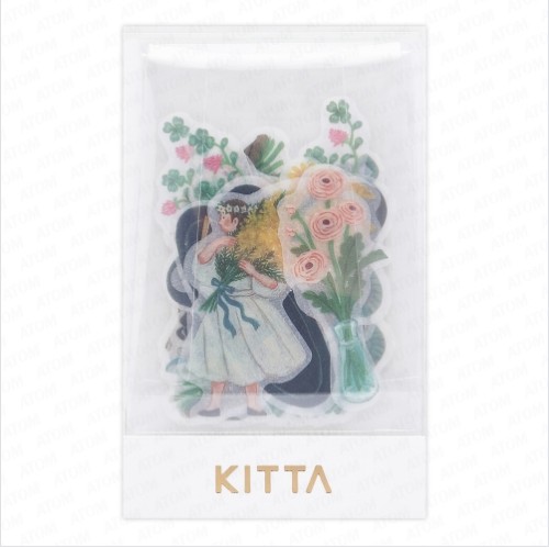 [KITTA] 키타 킹짐 히토토끼 플레이크 테이프 (라이프Life) 다꾸 스티커