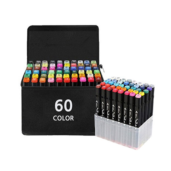 트윈마카 디자인마카 스케치마카 60색 펜홀더포함