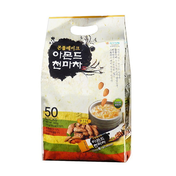 [식품/간식] 이레 콘프레이드 아몬드 천마차 18g*50포