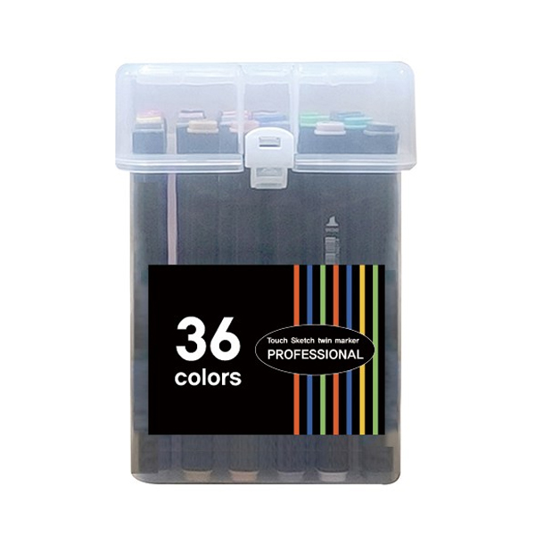 트윈마카 디자인마카 스케치마카 드로잉 36색 PP케이스