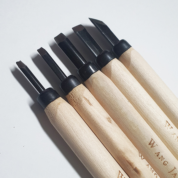 [재고한정]왕자 미로 영운 학습교재용 조각도 세트 4본조,5본조