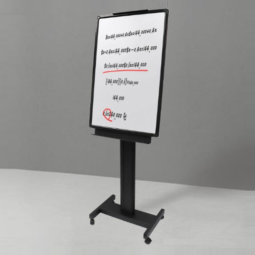 [일진디앤이] IJ-912B 클로버 이동식 화이트보드 세트 (블랙) 60x90