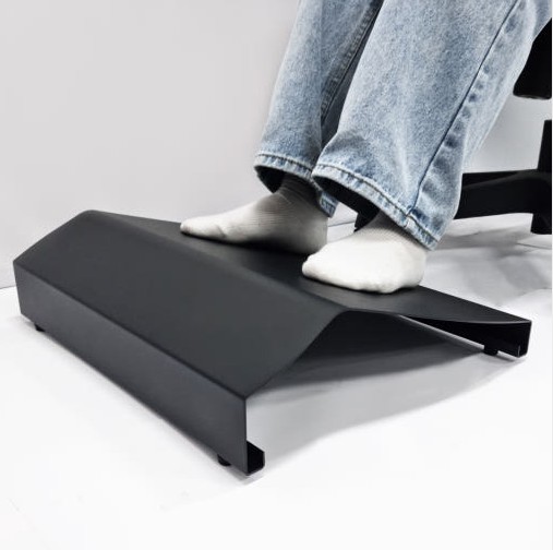 스틸 발받침대 M L 책상 사무실 의자