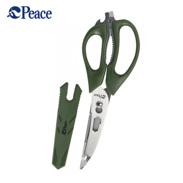 [피스코리아] 평화 다기능 캠핑 겸용 주방가위 CKS-220