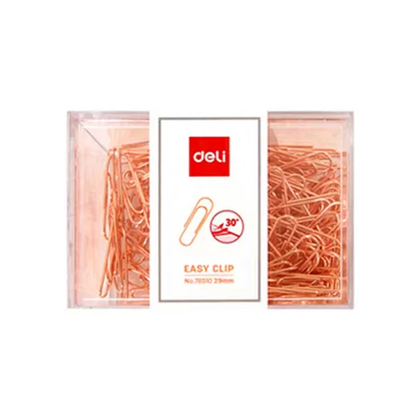 [DELI] 델리 크립 78510 로즈골드 클립 160개입
