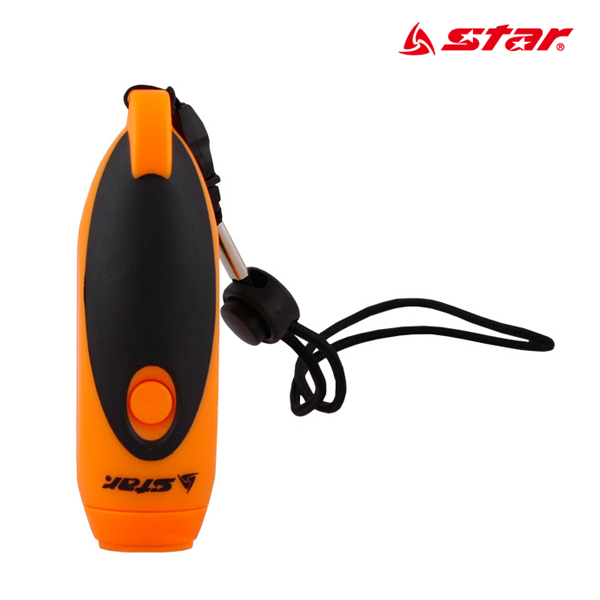[스타스포츠] 올리브 전자호각 전자호루라기 손목타입 오렌지 XH344