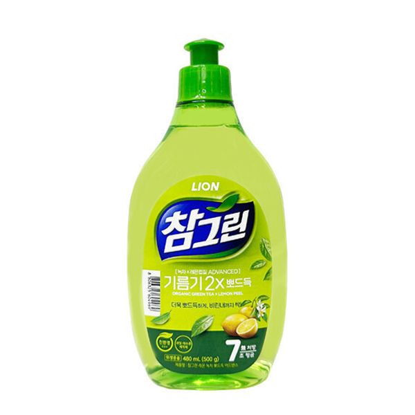 (택배불가) 주방세제 참그린 500ml