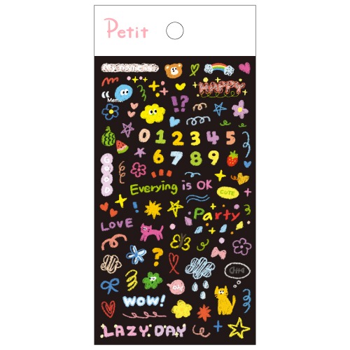 [쁘띠팬시] PD978 Playful deco 스티커