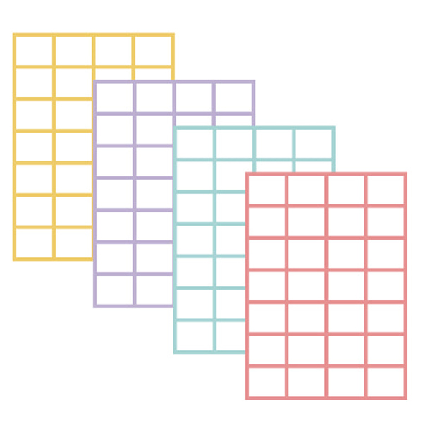 학습교재교구 에플이의 뜯어쓰는 카드용지 4x7