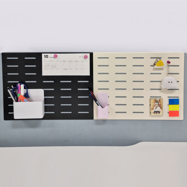 [일진디앤이] 사무실 파티션 스틸메모판 데스크정리 다용도타공판 메모보드