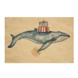 [우디] 천연 나무엽서 우드엽서  Motifs Fleurs Poesie Greetings 2 