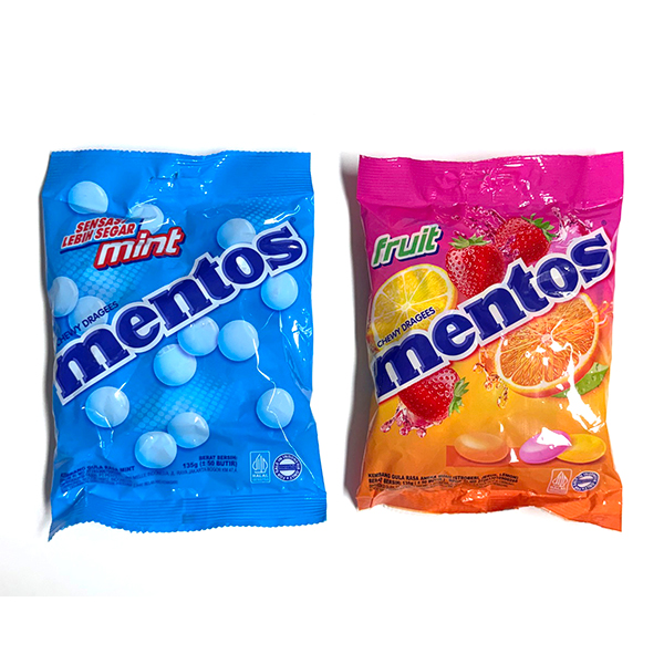 [식품/간식] 멘토스 민트 프루트 135g