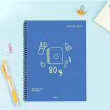 [양지사] 2000 스프링 연습장 80g 무지노트