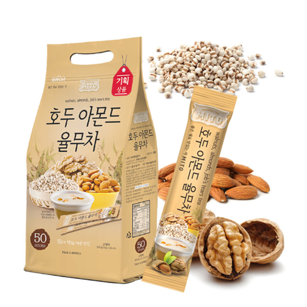 [식품/간식] 미토 호두아몬드 율무차 18g*50포