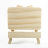 [코모] 만들기 부자재 나무액자 메모 이젤 캔버스