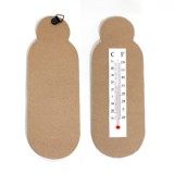 코모 만들기 부자재 나무틀 온도계 만들기