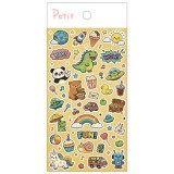 [쁘띠팬시] PD986 와글와글 놀이친구 스티커