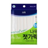 [크린랲] 고급 일회용 나무젓가락 100개입