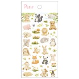 [쁘띠팬시] PD990 Animal Days Forest 스티커