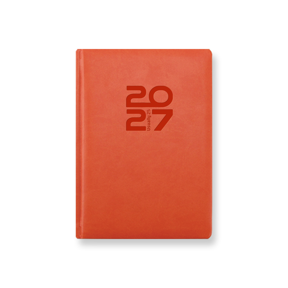 [2027다이어리] 20%할인 양지사 유즈어리25A 오렌지 (1면1일) 150x213mm