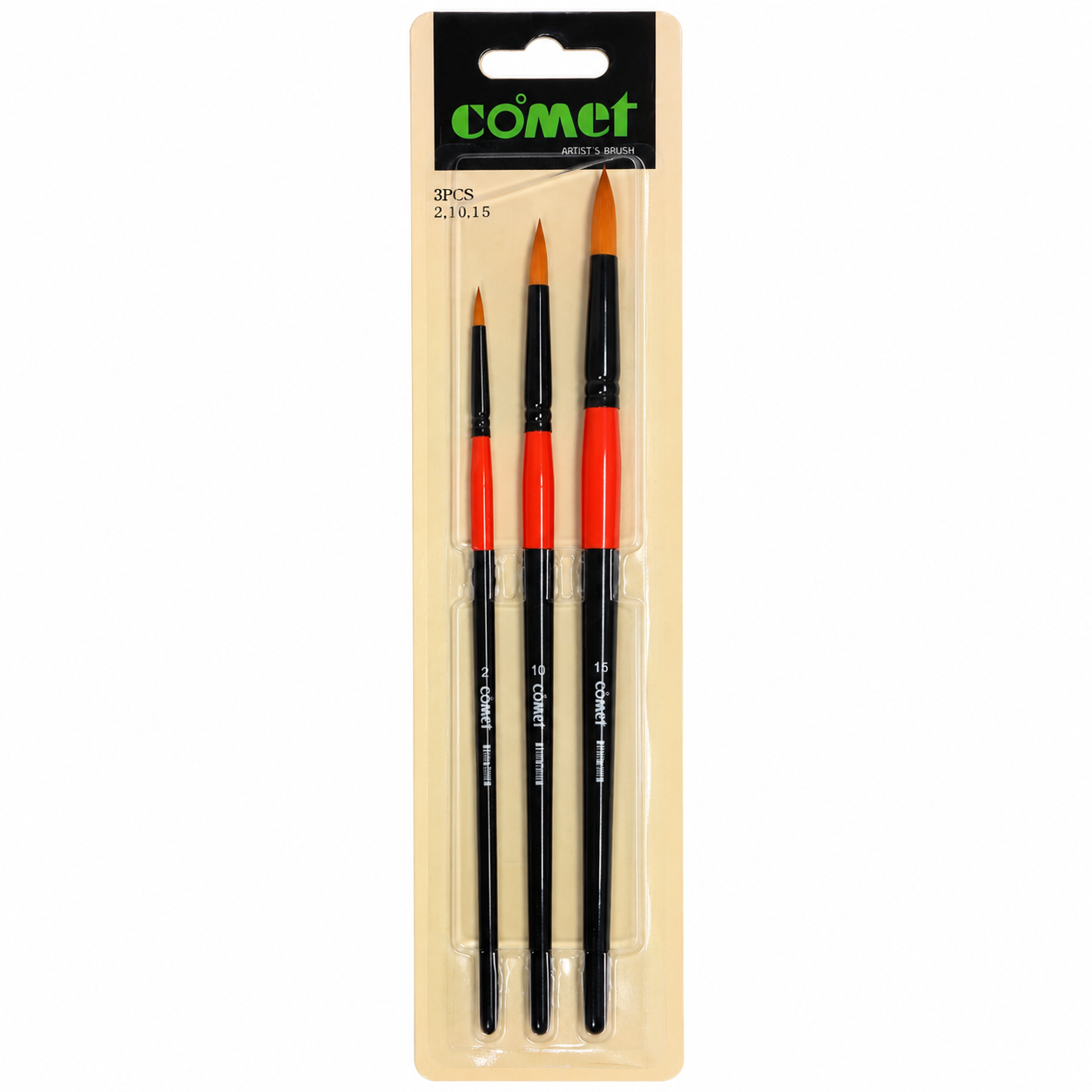 [comet] 코멧 수채화붓 3pcs 수채붓세트 3본