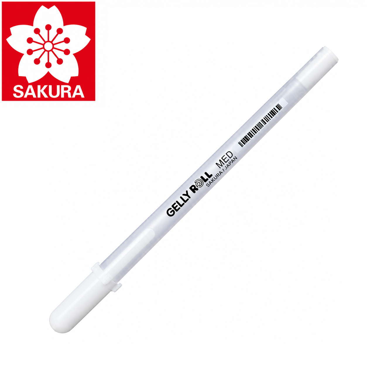 [SAKURA] 사쿠라 겔리롤 화이트 0.5mm 0.8mm 1.0mm 겔펜 젤펜