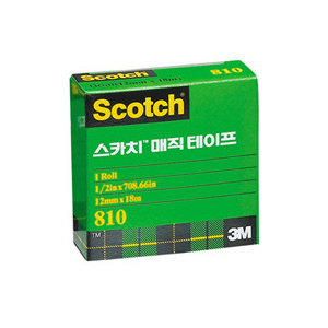 [3M] 매직테이프 리필 810R/1218 (12mm*18M)