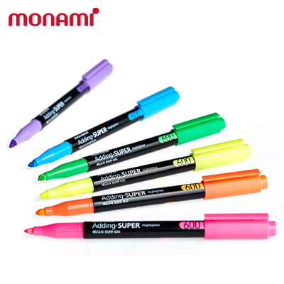 [monami] 모나미 에딩슈퍼형광펜 낱개