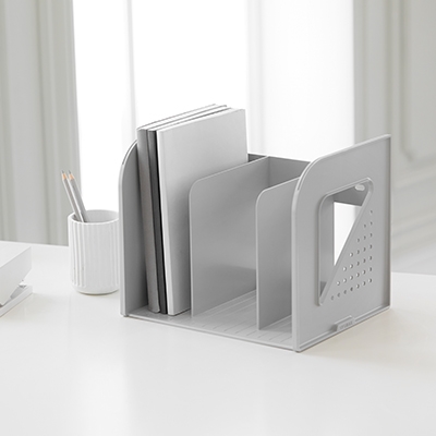 [시스맥스]280151 EL책꽂이3단 - CG(쿨그레이)