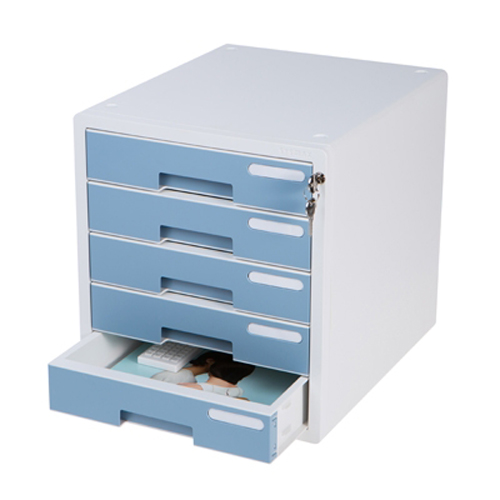 [시스맥스]280011 시스템 칼라서류함5단 - MT(민트)