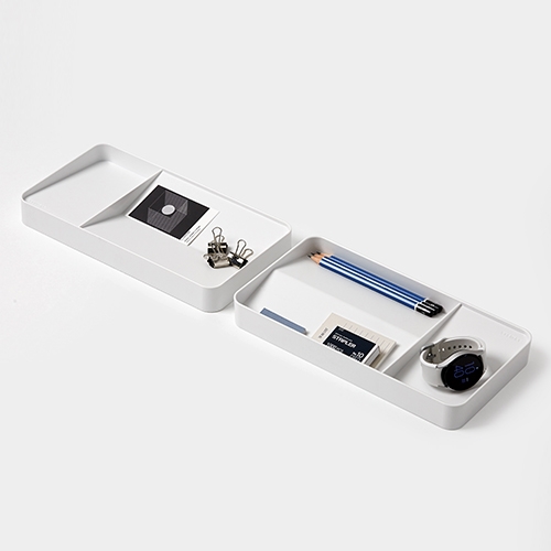 [시스맥스]280752 플립트레이(펜접시) - WH화이트(흰색)