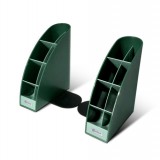 [아카데미] 애니북앤드 북엔드 다용도꽂이 2개입 (그린)