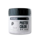 [신한] 준전문가용포스터칼라/포스터물감 100ML 흰색, 검정