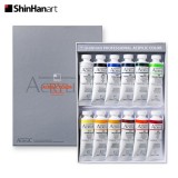 [신한] 전문가용 아크릴칼라 아크릴물감 12색 A, 50ml