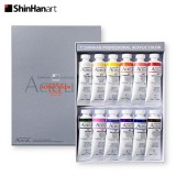 [신한] 전문가용 아크릴칼라 아크릴물감 12색 B, 50ml