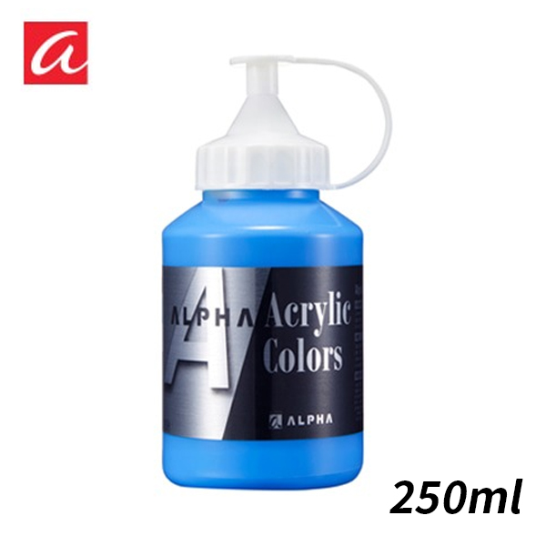 [알파] 실버아크릴칼라 전문가용아크릴물감(1) 250ML