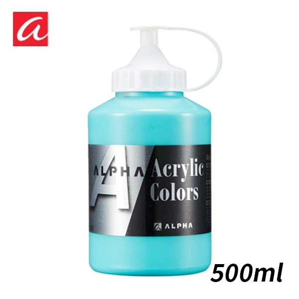 [알파] 실버아크릴칼라 전문가용아크릴물감 500ML