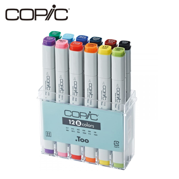 [COPIC] 코픽 트윈마카 BASIC (기본색상) 12색