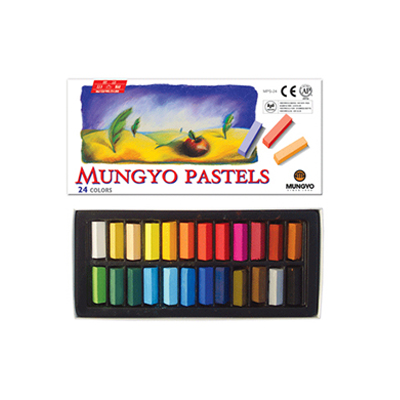 [문교] 사각파스텔 24색