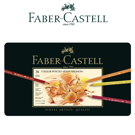 [파버카스텔] 폴리크로모스 전문가용 최고급유성색연필 36색