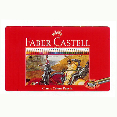 [파버카스텔] 레드틴 일반색연필 36색