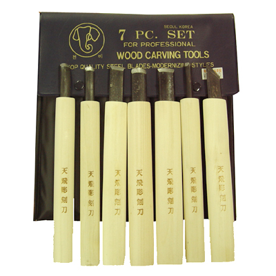 [천비] 조각도 7본조