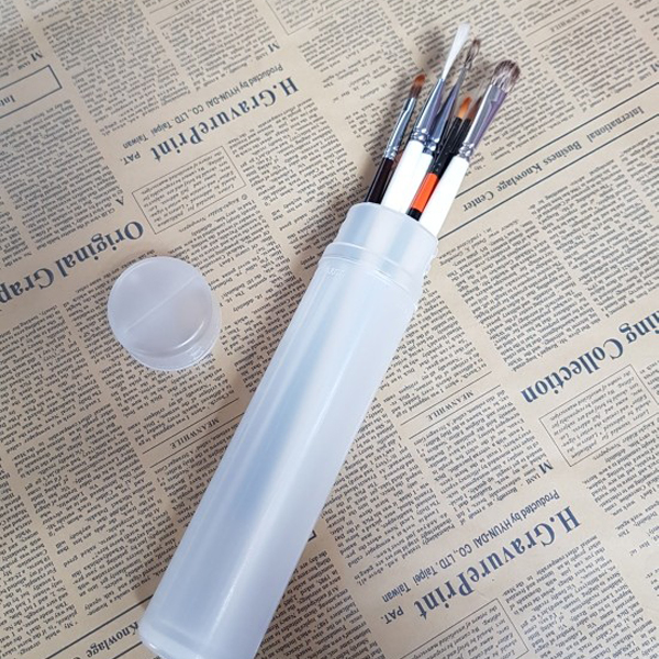 [산돌] 플라스틱 붓케이스 매직케이스